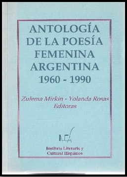 Antología de la poesía femenina argentina 1960 1990