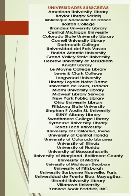 Universidades Subscritas